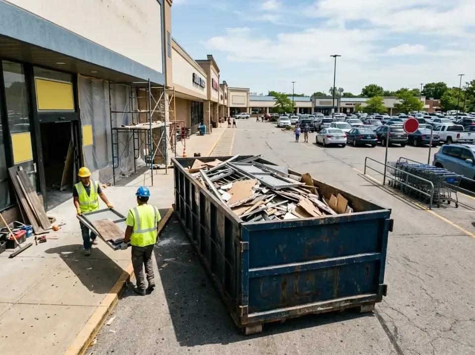 retail-store-renovation-debris-003 — frequently asked questions, Roll-off Dumpster Rentals in Harrisburg, AR